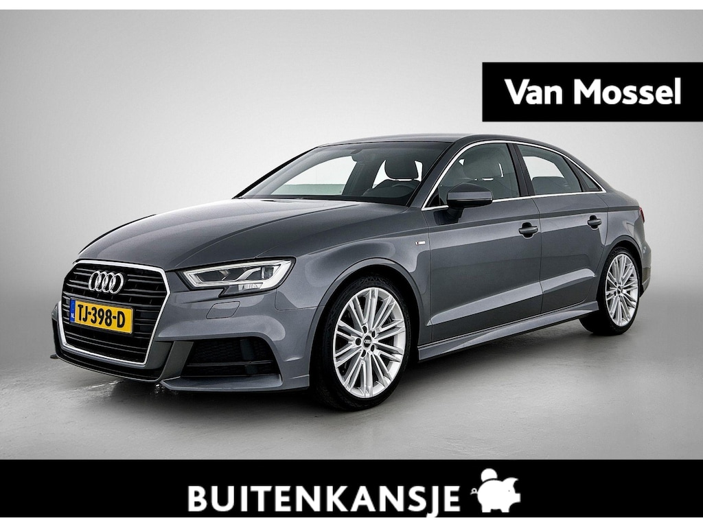 Audi A3 Limousine 1.0 TFSI Sport S Line Edition | Automaat | 2x S-Line | Bang & Olufsen | Afgevlakt Sportstuur | Navigatie | Climate Control | Cruise Control | Bluetooth | Lichtmetalen Velgen |