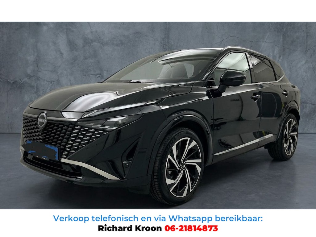 Nissan Qashqai 1.3 MHEV Xtronic Tekna Plus I Panoramadak I Luxe leder I 360 Camera I Stoel en stuur verwarming I Navigatie