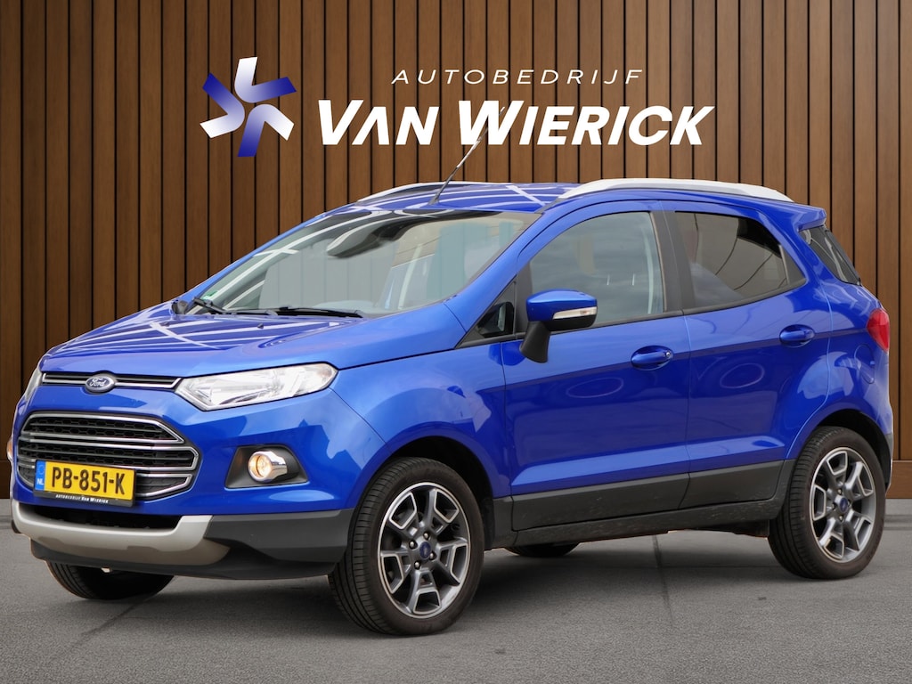 Ford EcoSport 1.0 EcoBoost Titanium 125 PK! Compleet! | Dealer Onderhouden | Keyless | Stoelverwarming | Half leer |