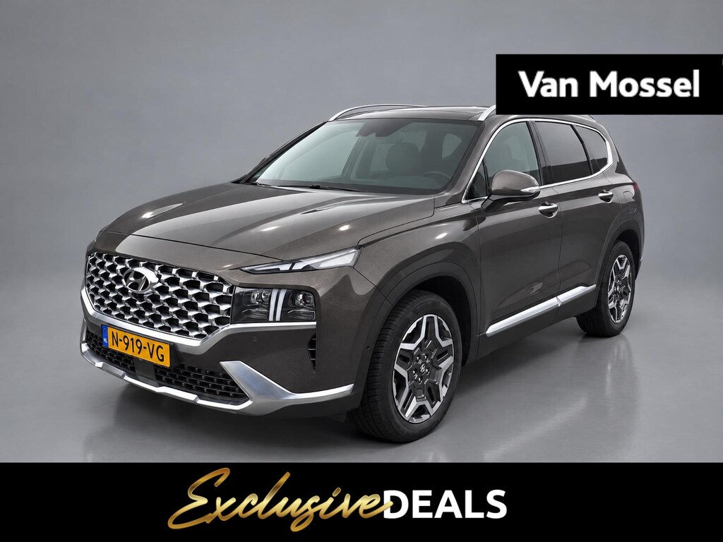 Hyundai Santa Fe 1.6 T-GDI PHEV Premium Sky 7p. | 1Ste Eigenaar | 7 Zitplaatsen | Schuif Kantel dak | Berijdersstoel Met Geheugensteun | Apple Carplay/Android Auto | Adaptieve Cruise Control |