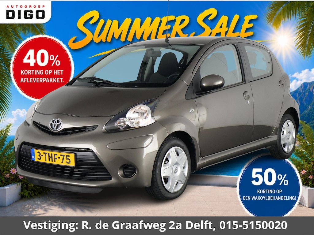 Toyota Aygo 1.0 VVT-i Comfort | Airco | Centrale vergrendeling | Elektrische ramen