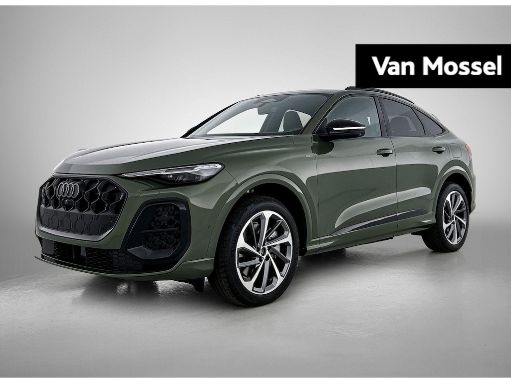 Audi Q5 Sportback 2.0 TFSI e-hybrid quattro S edition Panorama-glasdak | Trekhaak | MMI bijrijdersdisplay | Tech Pro | 20" LM Velgen | Optiekpakket zwart | Navigatie