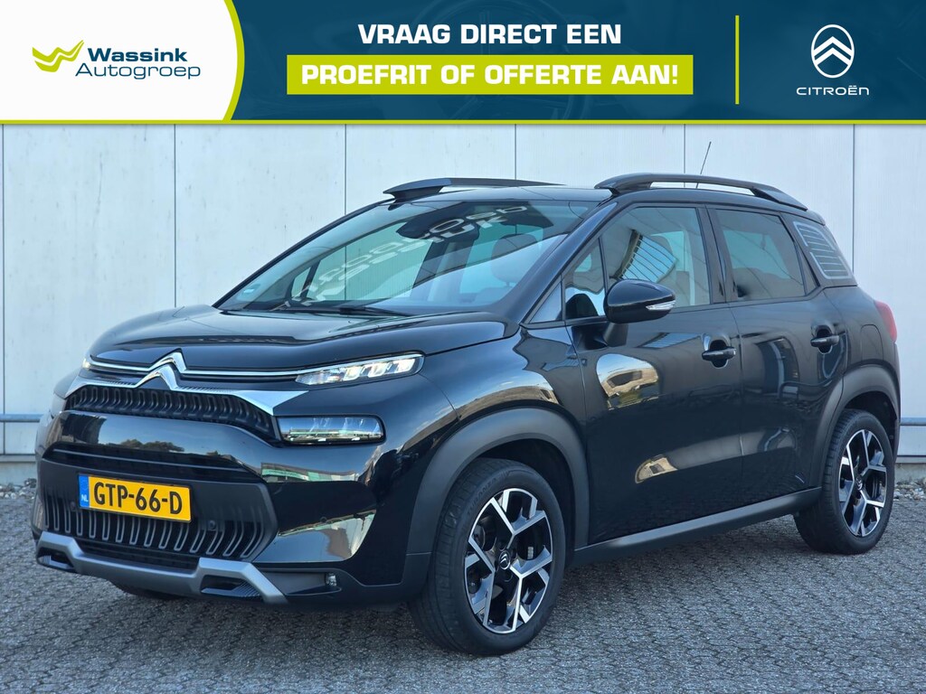 Citroën C3 Aircross 1.2 Shine 130pk | Automaat | Schuifdak | navigatie | Cruise Control | Climate Control | Camera | Parkeersensoren |