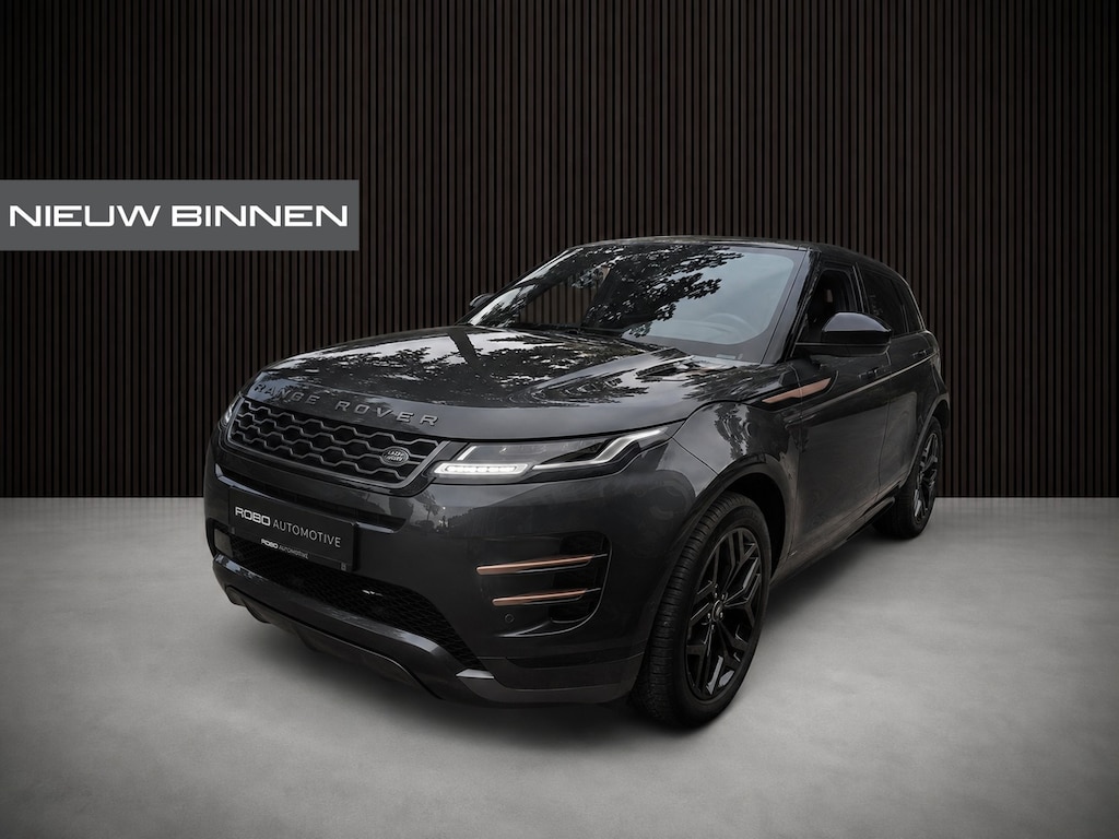 Land Rover Range Rover Evoque 1.5 P300e AWD R-Dynamic SE | Stoelverwarming | Camera | Apple Carplay | Navigatie | Keyless | Dodehoekdetectie | Ambiance Verlichting | Trekhaak | Parkeersensoren | LED |