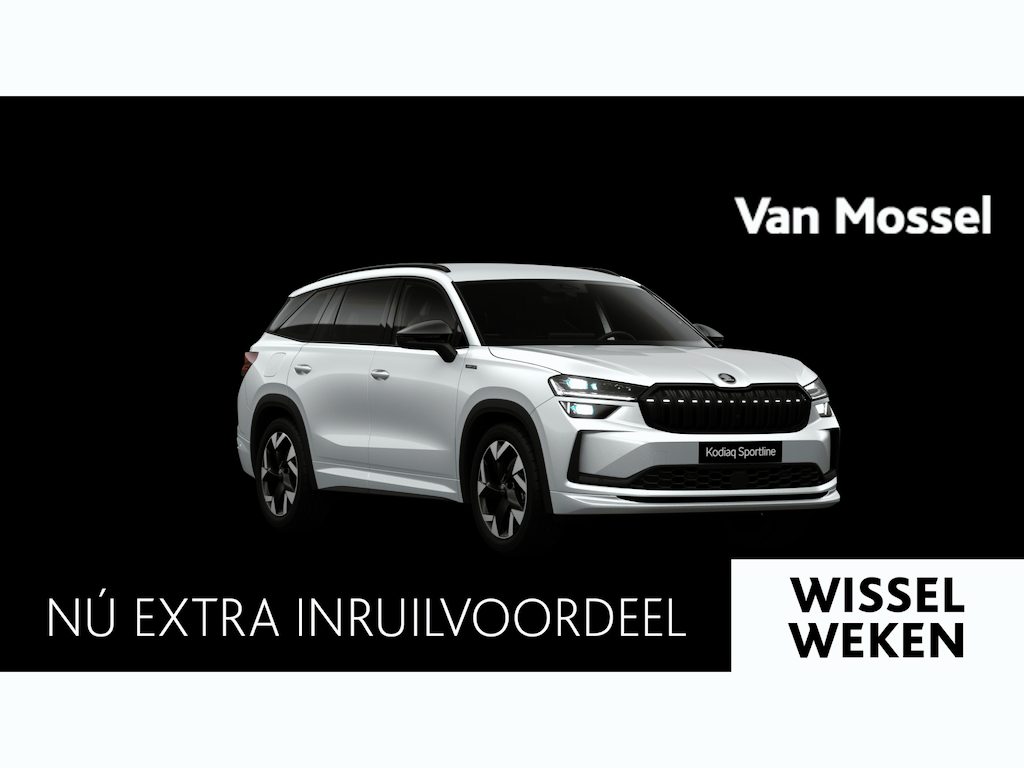 Skoda Kodiaq 1.5 TSI PHEV Sportline Limited | Trekhaak | Comfortpakket | Winterpakket | Head up display | Panoramadak | Levering in 2026!