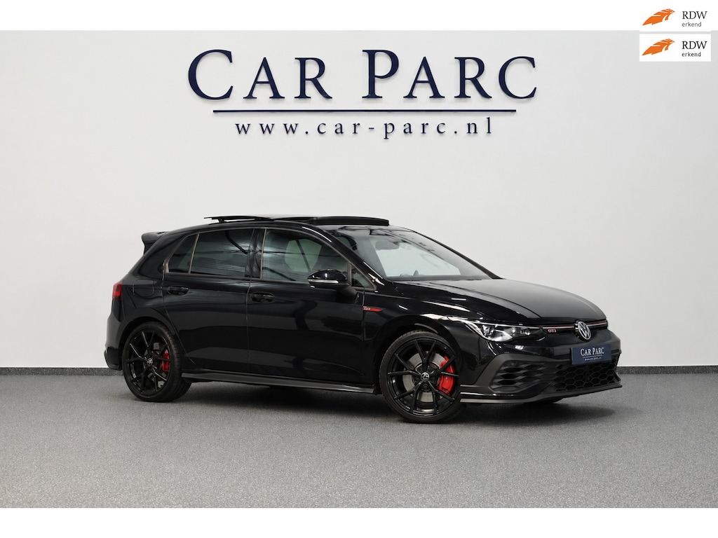 Volkswagen Golf 2.0 TSI GTI Clubsport 300+PK BTW/IQ/VIRTUAL/SFEER/PANO/LEER+VERKOELING+MEMORY/19" LMV/CAM/LINE/ACC/12 MND GARANTIE