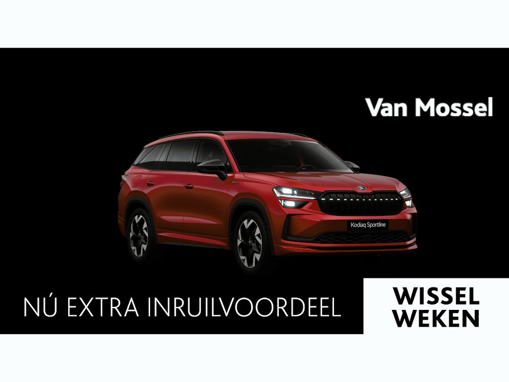 Skoda Kodiaq 1.5 TSI PHEV Sportline limited | Trekhaak | Comfortpakket | Winterpakket | Head up display | Panoramadak | Levering in 2026!
