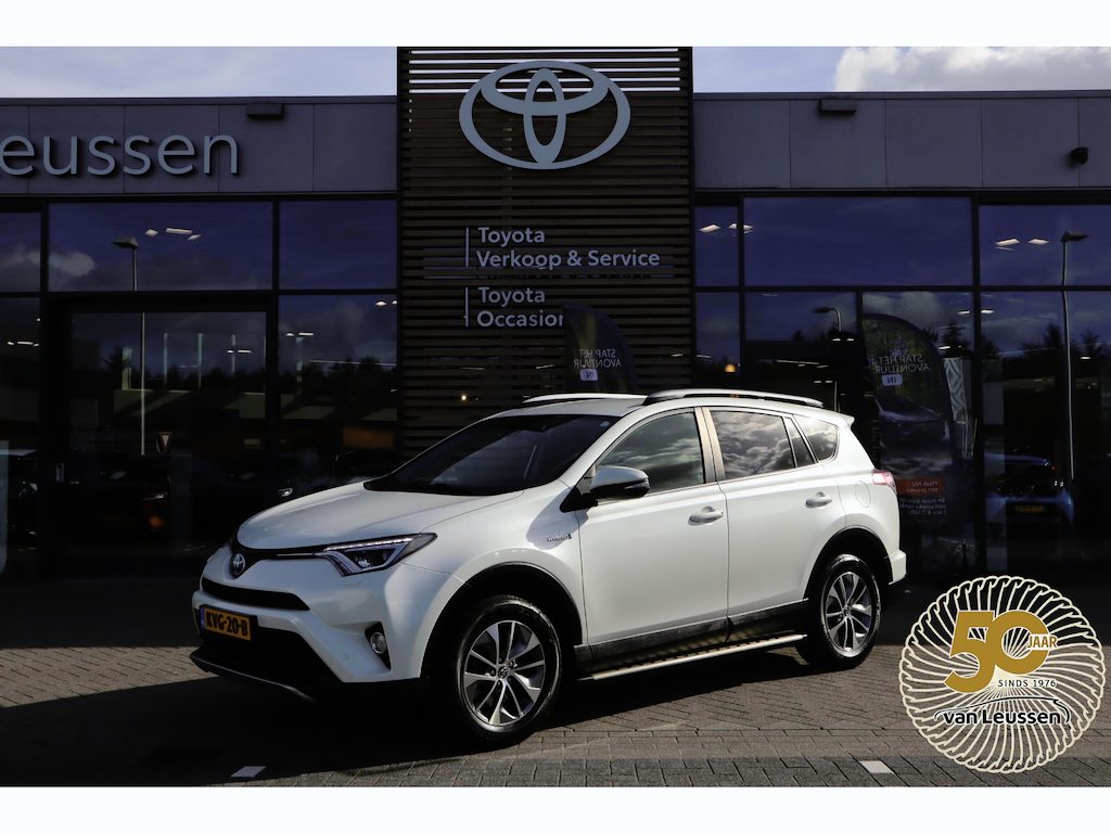 Toyota RAV4 2.5 HYBRID DYNAMIC KEYLESS EL-ACHTERKLEP STOELVERW. TREKHAAK 18"LM-VELGEN SENSOREN V+A NAVI AD-CRUISE