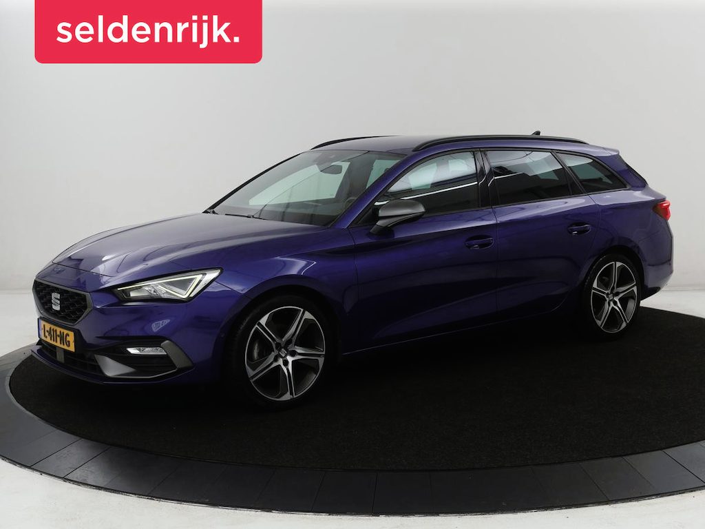SEAT Leon Sportstourer 1.5 eTSI FR Business Intense | Half Leder | Adaptive cruise | Park assist | Navigatie | Carplay | Climate control | Sfeerverlichting |