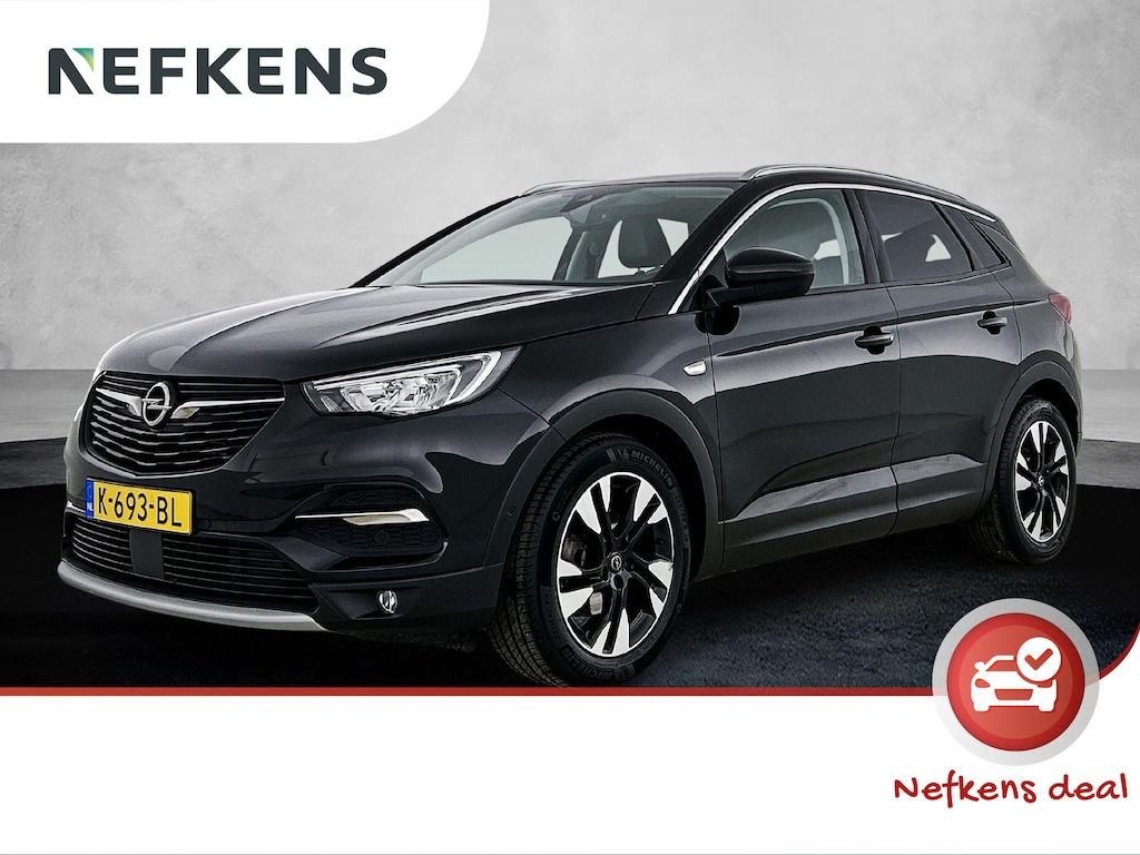 Opel Grandland X 130pk Innovation | 1ste eigenaar | | Trekhaak | Camera | Dodehoekdetectie | Navigatie | AGR stoel | 18"LMV Bi Color