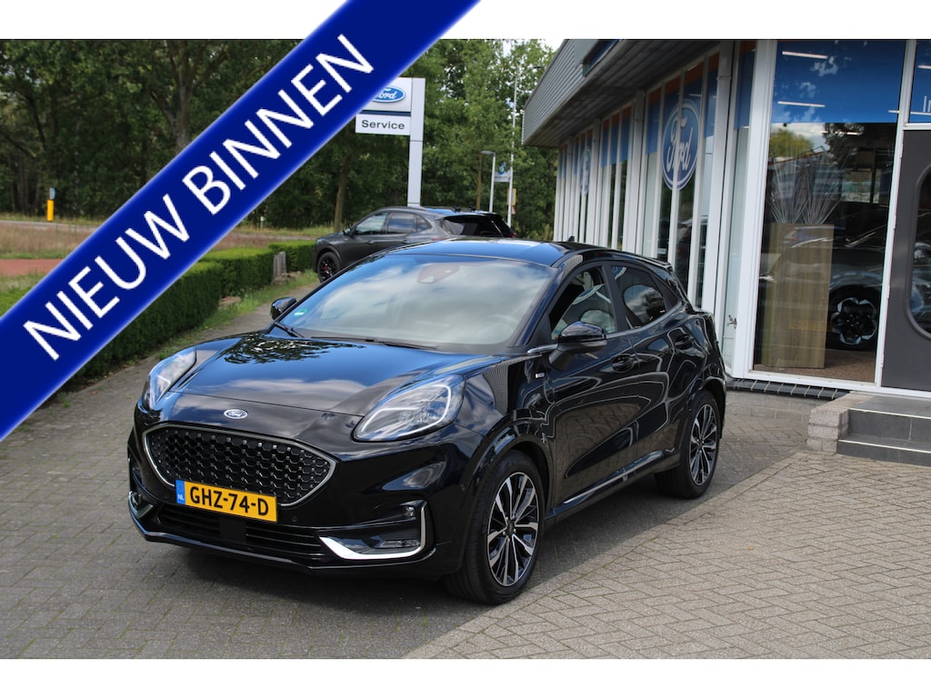 Ford Puma 1.0 EcoBoost 125 PK ST-Line X Vignale AUTOMAAT TREKHAAK | LEDER | DRIVER PACK