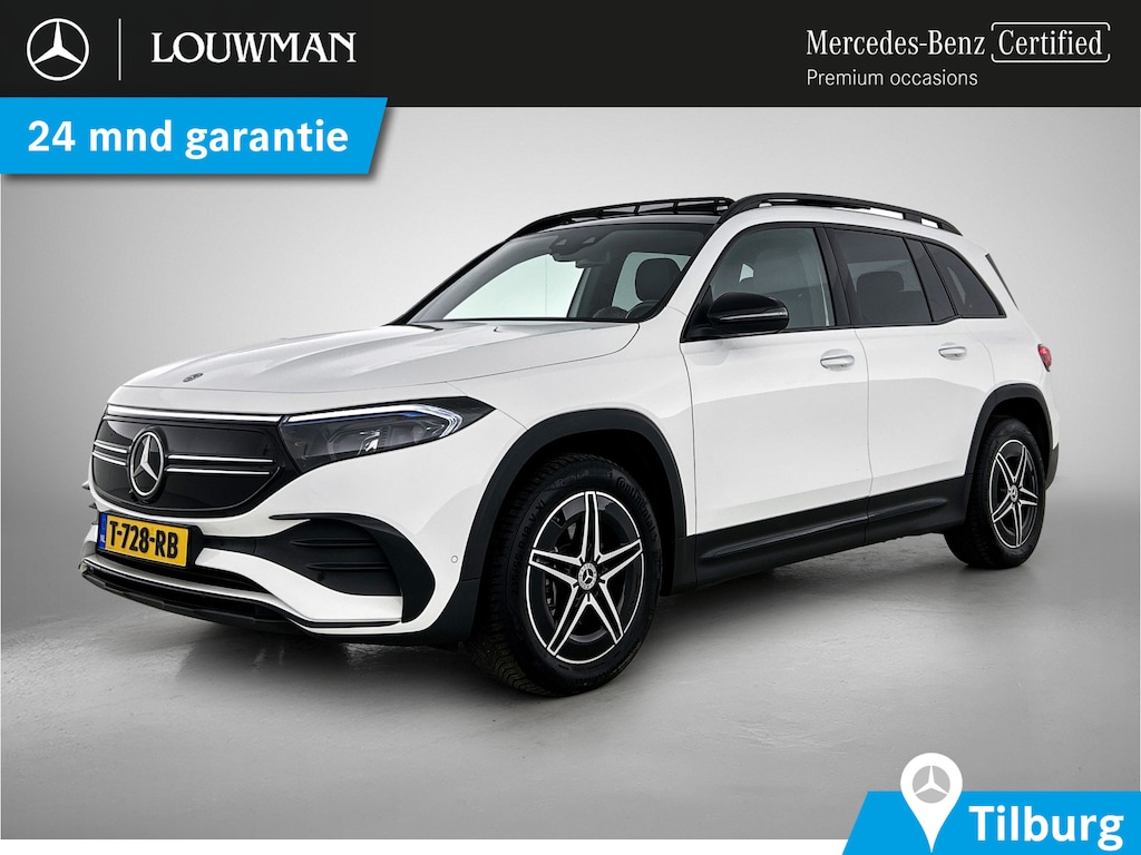 Mercedes-Benz EQB 250 AMG Line 7p. 67 kWh lichtmetalen velgen |Panoramadak | Night pakket | Leder | derde zitrij | Navigatie |  MBUX wide screen | Parking support met camera | Inclusief 24 maanden MB Certified garantie voor Europa.