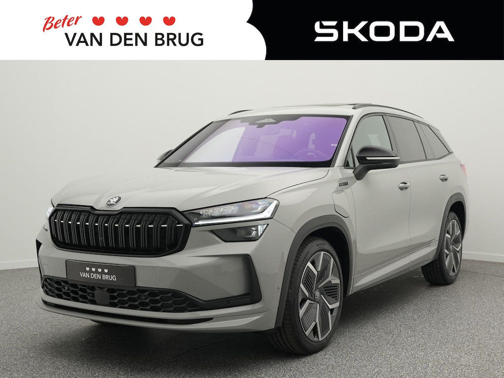 Skoda Kodiaq 1.5 TSI 204pk PHEV Sportline Business | Panoramadak | Dynamic Chassis | 360gr. Camera | 20" velgen | Canton Audio |