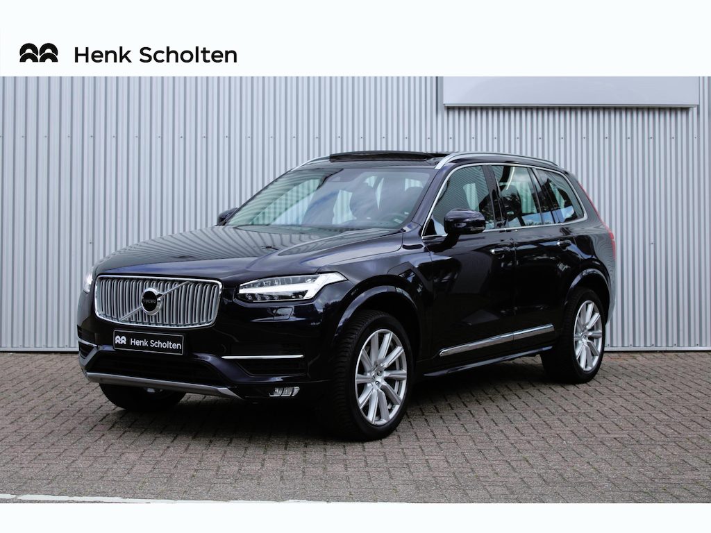 Volvo XC90 T5 AWD Inscription | Dealeronderhouden | Nappa lederen bekleding | Stoelventilatie en -massage | Panoramadak | Head-up display | Parkeercamera | Parkeerverwarming | Parkeersensoren voor + achter | Parkeercamera | BLIS | Adaptive Cruise Control