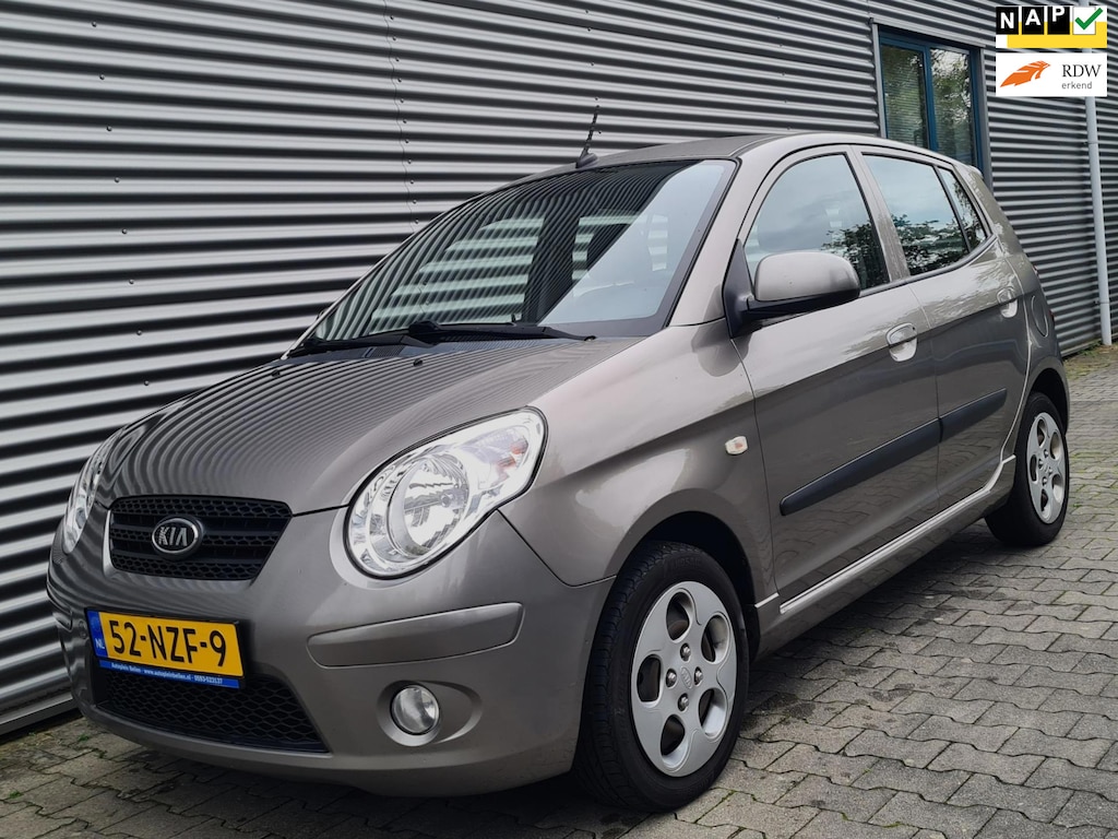 Kia Picanto 1.0 Seven 5drs 01-2011 Grijs Metallic *AIRCO* ELEKTR. PAKKET!!