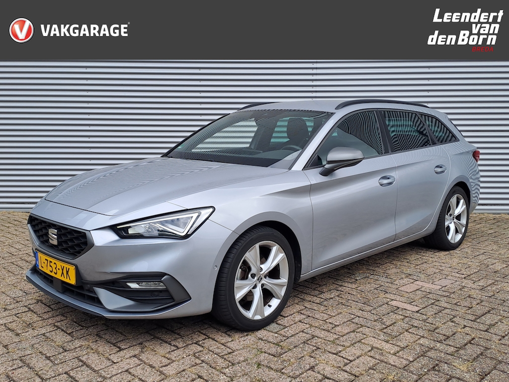 SEAT Leon Sportstourer 1.5 TSI FR Business Intense | Navigatiesysteem full map | Apple Carplay/Android Auto | Elektrisch bedienbare achterklep | Achteruitrijcamera | Stoel en Stuur Verwarming | Cruise control adaptief