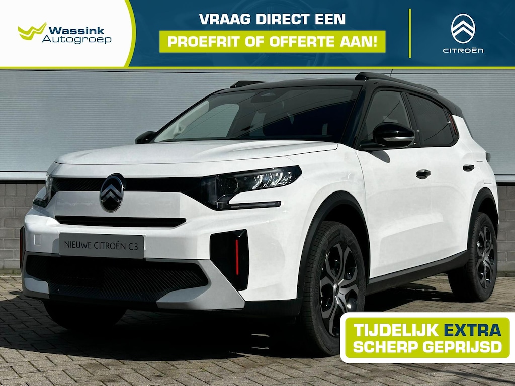 Citroën C3 Aircross Hybrid 145 pk 7-zitter Plus | VOORRAADVOORDEEL | Climate control | Achteruitrijcamera | Apple Carplay / Android auto