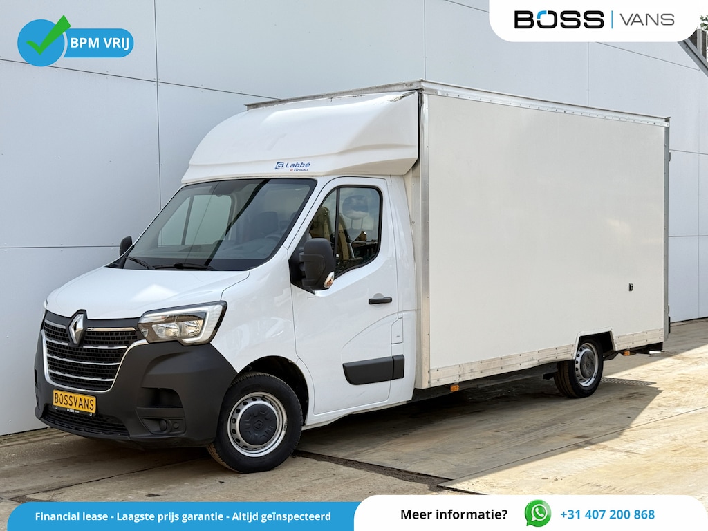 Renault Master Plancher T35 2.0 DCi 145PK Lowliner Bakwagen Airco Cruise Control Camera Meubelbak Foodtruck