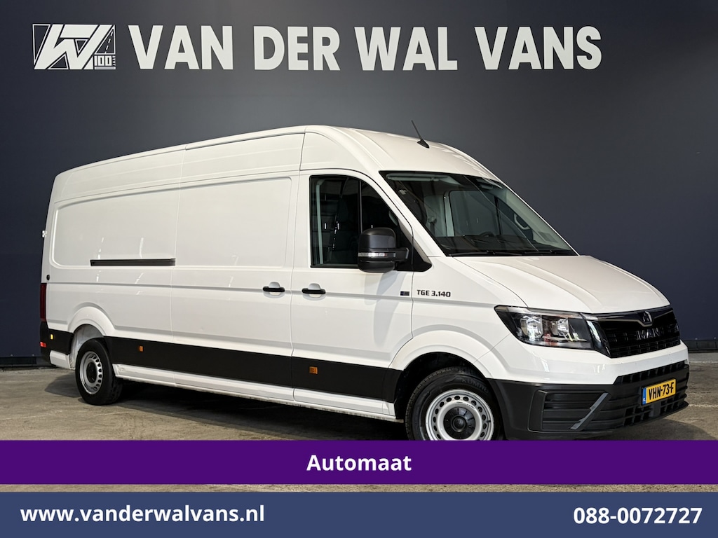 MAN TGE 2.0 141pk Automaat L4H3 L3H2 Euro6 Airco | Camera | Navigatie | Apple Carplay Bijrijdersbank, 3000kg trekvermogen