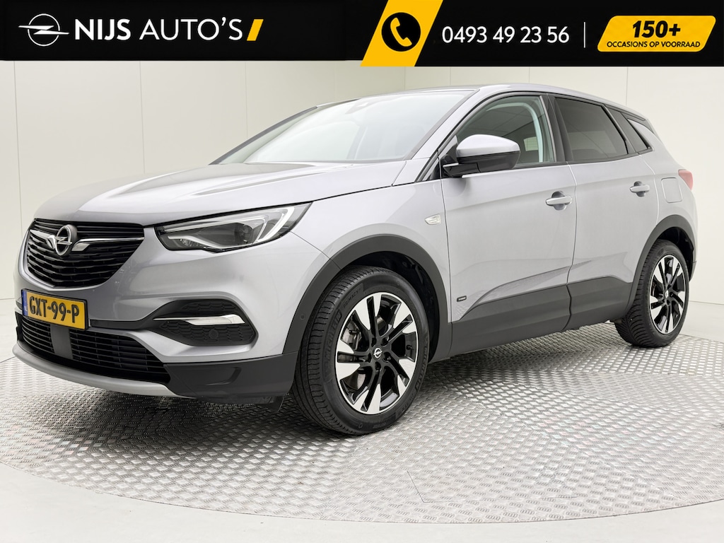 Opel Grandland X 1.6 Turbo Hybrid Elegance | Automaat | Elektr. achterklep | Stoelverwarming | Verwarmde voorruit | Carplay | Pdc v/a+camera | spiegels elektr. inklapbaar | Climate | Navigatie | Cruise | Bluetooth