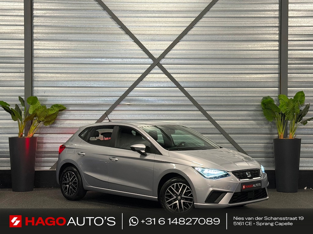 SEAT Ibiza 1.0 TSI BEATS 115-PK/LED/CAPLAY/CAMERA/PDC/NAVI/CRUISE/FRONT-ASSIST/STOELVERW/CLIMATE/HALF-LEDER-ALCANTARA/12-MND-GARAN