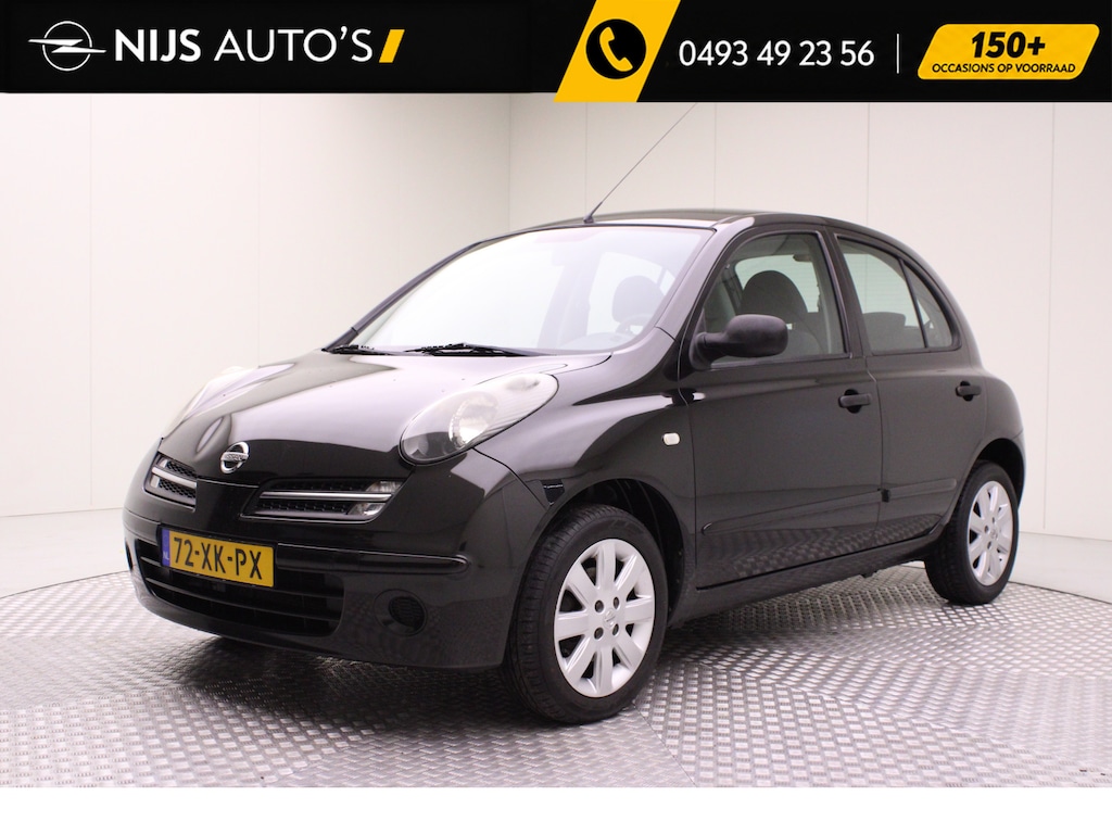 Nissan Micra 1.2 ELLE | Airco | Radio cd | Centrale deurvergrendeling met afstandsbedieing | 2x Elektrische ramen | APK tot 29-06-27