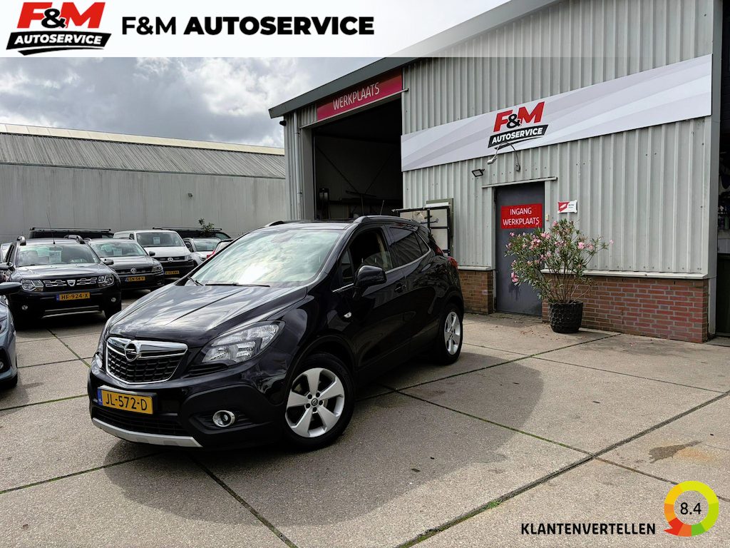 Opel Mokka 1.4 T Innovation Clima, cruise, pano, stoel-stuurverwarming, camera, trekhaak, pdc, leder