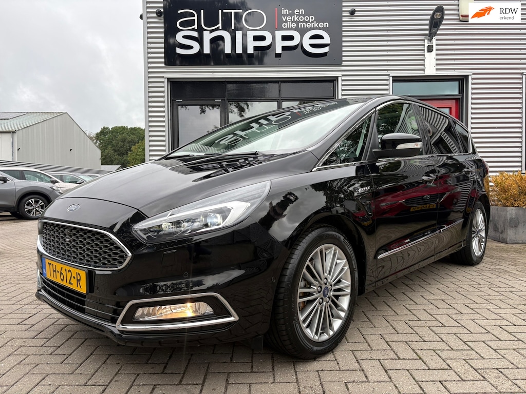 Ford S-Max 2.0 Vignale 7 PERSOONS-AUTOMAAT-VOLLEDER-STOEL VERWARMING + KOELING-STUURWIELVERWARMING-MASSAGE-TREKHAAK-1800 KG-ETC.