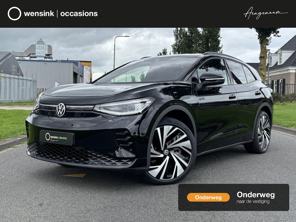 Volkswagen ID.4 GTX 4Motion 77 kWh | SOH 90% | IQ Licht | Sportstoelen ele.verstelbaar + memory | Camera | Trekhaak | Adaptieve Cruise Control | Interieur verlichting | Warmtepomp | HUD | Panoramadak |