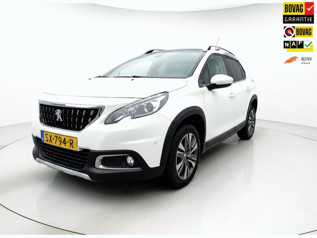 Peugeot 2008 1.2 PureTech Allure|Pano|Airco|Sensoren achter|D-Riem vernieuwd|Net beurt gehad|Nap|2e eig|