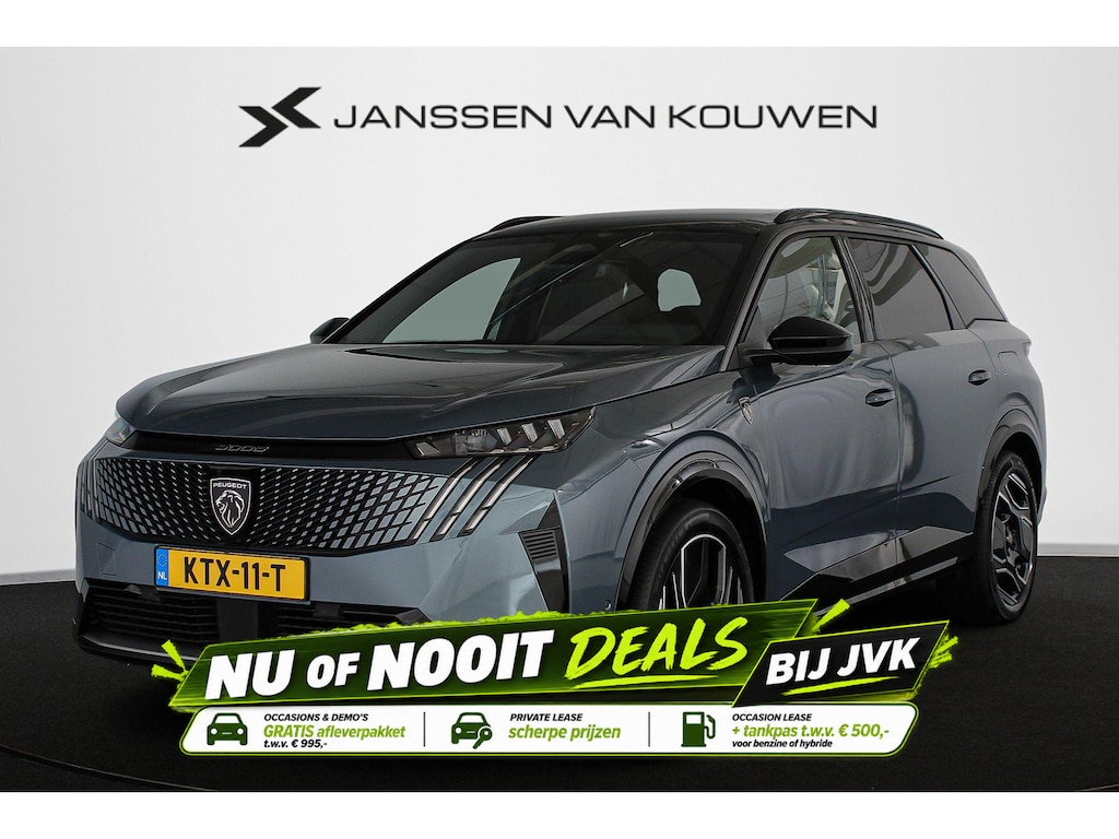 Peugeot e-5008 GT Avantage 73 kWh 7p Leder Stoelventilatie Stoelverwarming 360 Camera Keyless