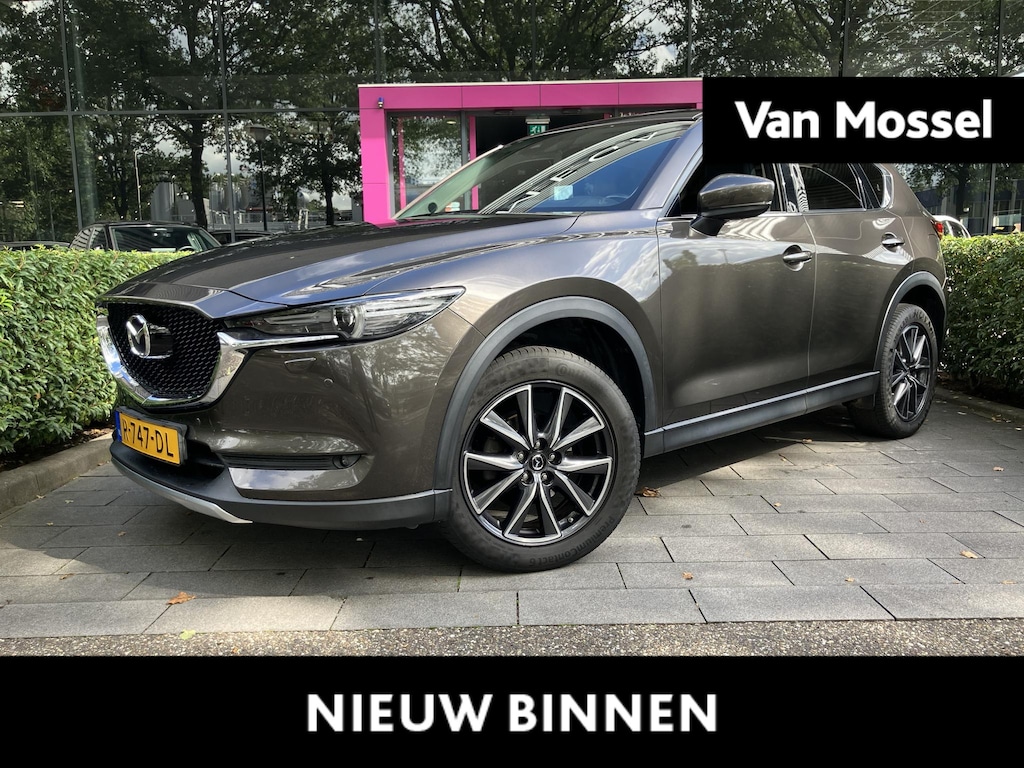 Mazda CX-5 2.0 SkyActiv-G 165 S | WORDT VERWACHT | APPLE CARPLAY | ANDROID AUTO | ACHTERUITRIJCAMERA | BOSE GELUIDSSYSTEEM | HEAD-UP DISPLAY | LEDEREN BEKLEDING | TREKHAAK | ELEKTRISCHE KOFFERKLEP | STOELVERWARMING | STUURWIELVERWARMING | CLIMATE CONTROL | CRUISE CONTROL | KEYLESS | DAB RADIO | RIJSTROOKHULP |