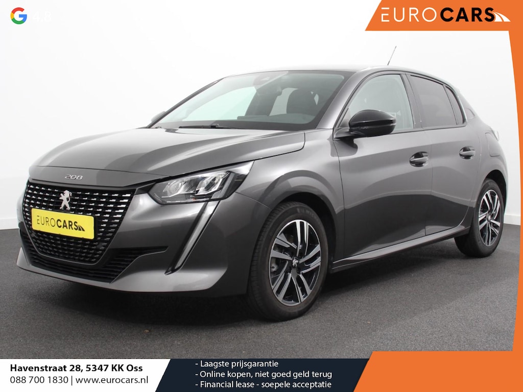 Peugeot 208 1.2 100pk Turbo Allure Pack Navigatie Camera Climate Control Digitale Cockpit Parkeersensoren Dab Led Lichtmetalen Velgen Cruise Control Led