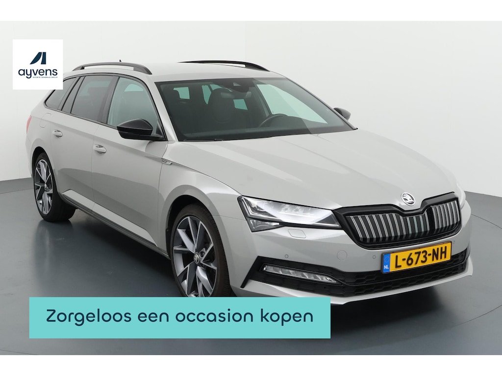 Skoda Superb Combi 1.4 TSI iV Sportline Business Efficiënt zakelijk rijden met een vleugje sportiviteit