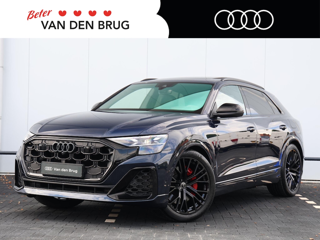 Audi Q8 55 TFSI e quattro Pro Line S 394pk | B&O | Panoramadak | Head-up | Keyless | Servo | Elek. stuuwiel | Stoelverwarming v+a | 22" Velgen