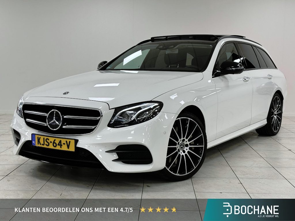Mercedes-Benz E-klasse Estate 400 4MATIC Premium Plus | Trekhaak | Panoramadak | Burmeister | 360 CAMERA |