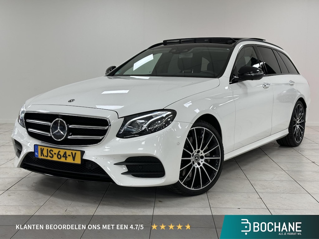 Mercedes-Benz E-klasse Estate 400 4MATIC Premium Plus ELEKTRISCHE TRAKHAAK | PANORAMADAK | BURMEISTER | 360 CAMERA |