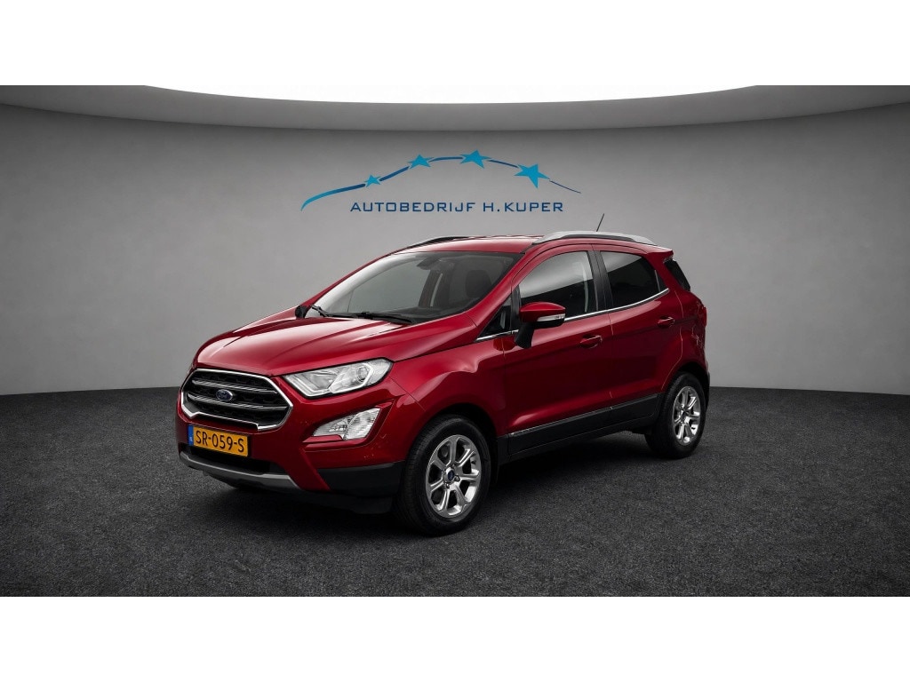 Ford EcoSport 1.0 EB Titanium | Trekhaak afneembaar | Cruise | Camera | Carplay/Android Auto |