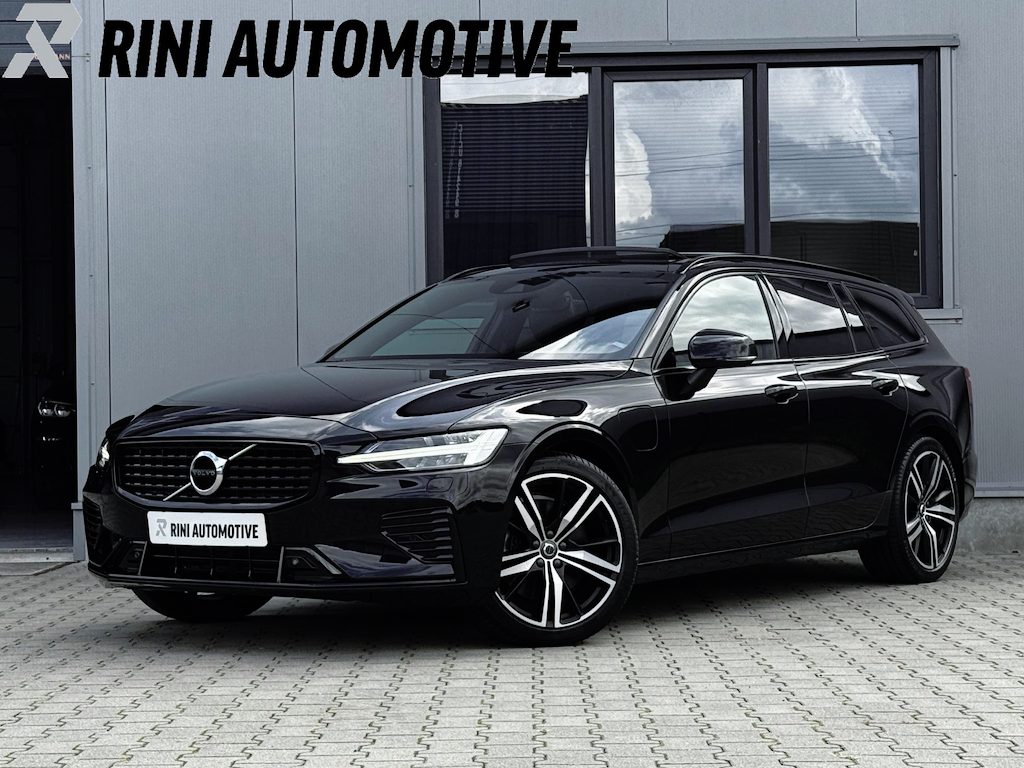 Volvo V60 2.0 T6 Recharge AWD R-Design Long Range | 349 Pk | Stoelkoeling | Trekhaak | Pano | Nappa leder | 18 kwh accu