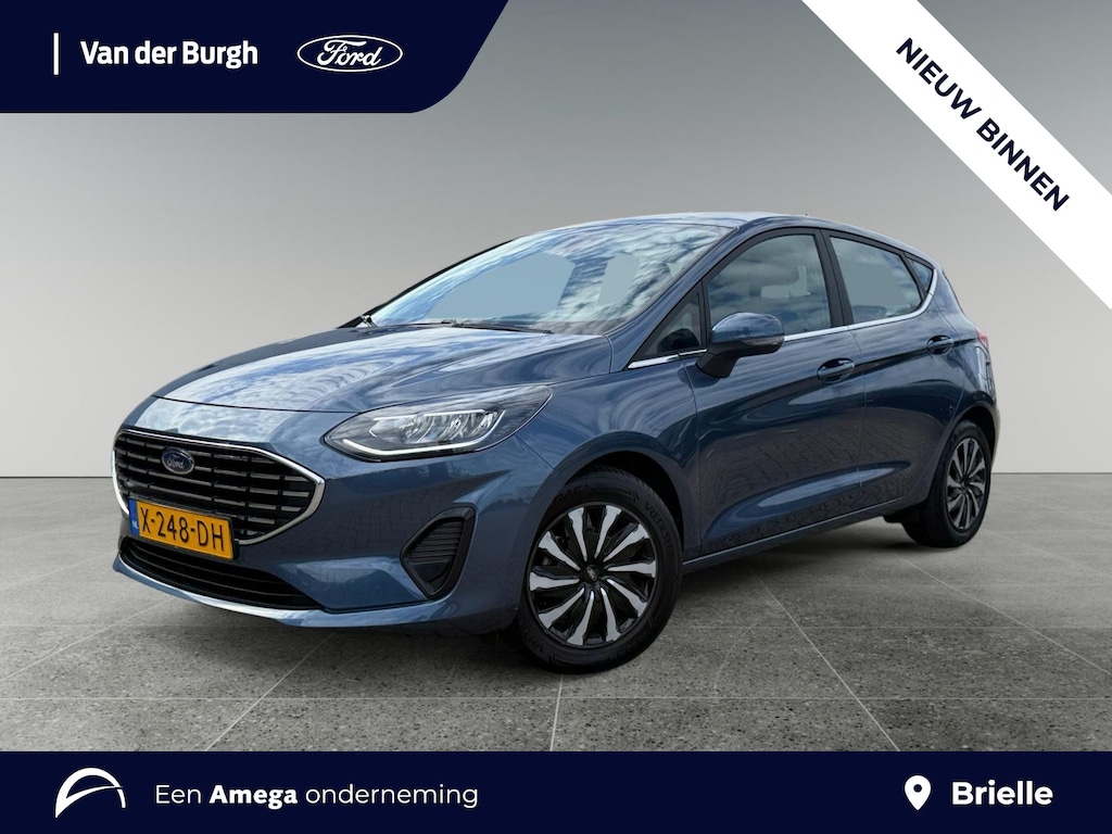 Ford Fiesta 1.0 EcoBoost Hybrid Titanium WinterPack | Parkeersensoren | AppleCarplay | Android Auto