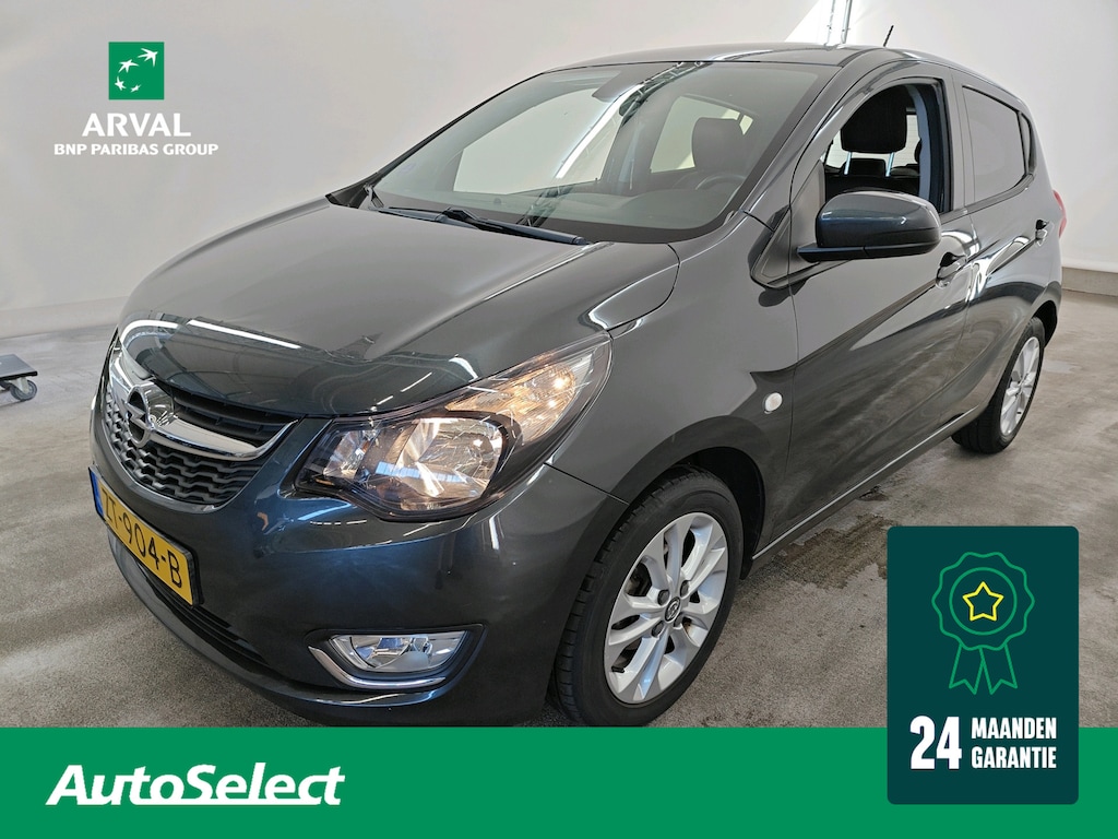 Opel Karl 1.0 ecoFLEX 73pk Innovation | CarPlay / Android | Stuur- en Stoelverwarming | Half Leder | 15" Velgen | Cruise | ECC