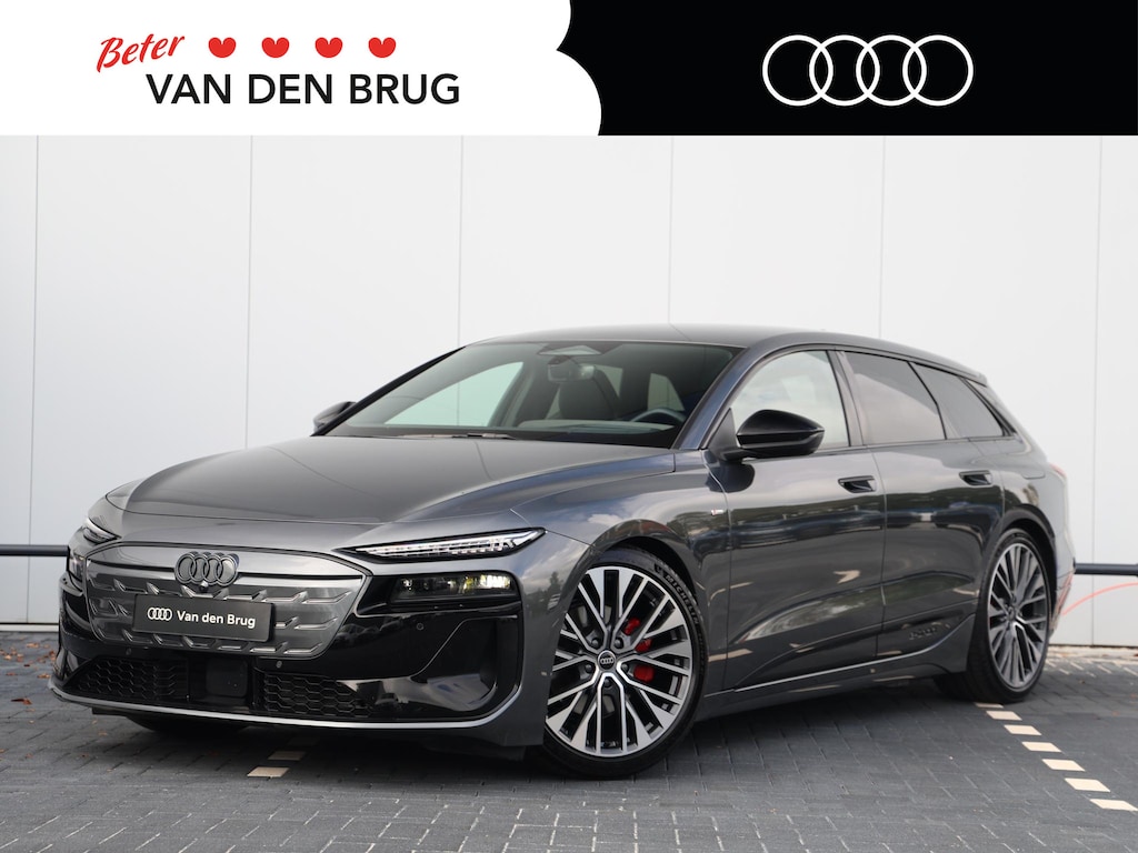 Audi A6 Avant e-tron S edition 83 kWh 286pk | Luchtvering | Head-up | B&O | Stoelverwarming v+a | Keyless | Trekhaak | OLED | 360° camera