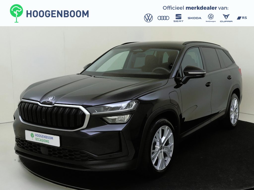 Skoda Kodiaq 1.5 TSI PHEV Business Edition Plus | SoH 100% | Trekhaak | 360 camera | Elektrisch verstelbare voorstoelen met memory | Head-up display | Canton | Keyless | Adaptieve cruise control | Stoel- en stuurwielverwarming |