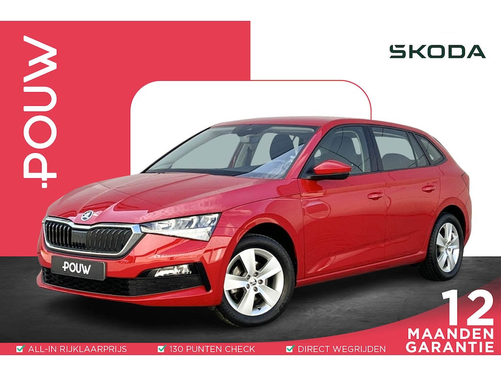 Skoda Scala 1.0 TSI 110pk Ambition | Smartlink | Trekhaak | Parkpilot Achter