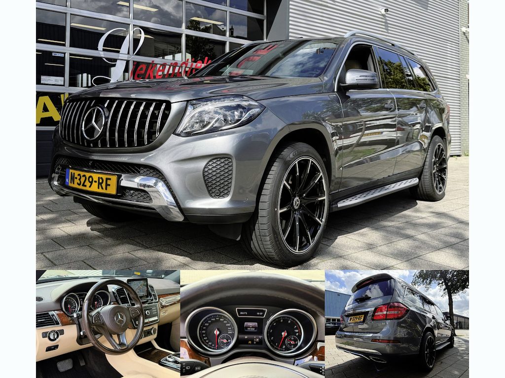 Mercedes-Benz GLS 400 4MATIC - Panorama-schuifdak I Navigatie I Leer I Airco I 7 Pers I 22 inch Sport velgen I LED I PDC I Enz....