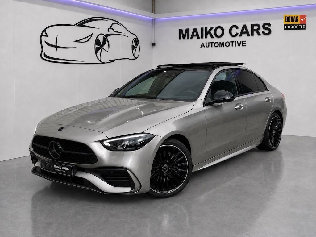 Mercedes-Benz C-klasse 300 e AMG Line Pano,Carbon,360 Cam,Burmester,ACC
