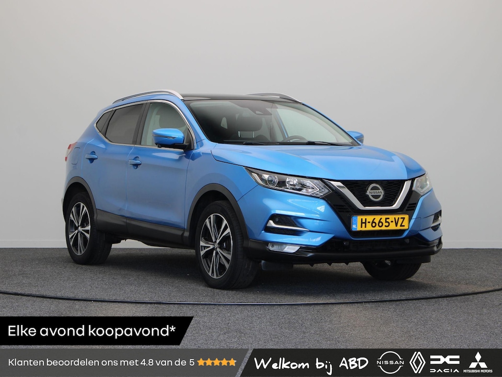 Nissan Qashqai 1.3 DIG-T N-Connecta | Panoramadak | Rondomzicht Camera | Trekhaak | Apple Carplay & Android Auto |