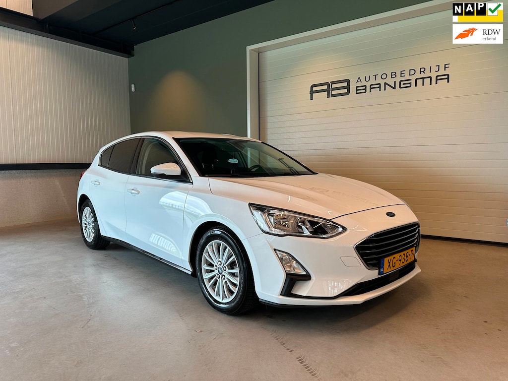 Ford Focus 1.0 EcoBoost AUTOMAAT 5-DEURS TITANIUM BUSINESS-uitv|APPLE CARPLAY+ANDROID AUTO|CRUISE CONTROL|NAVIGATIE|LM-VELGEN|PTS