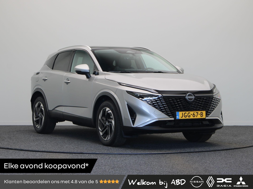 Nissan Qashqai 158pk MHEV Xtronic N-Connecta | Trekhaak 1800KG | Pilot Assist | Rondomzicht Camera | Stoel, Stuur, Voorruitverwarming| Keyles Entery | Apple carplay/ Android auto