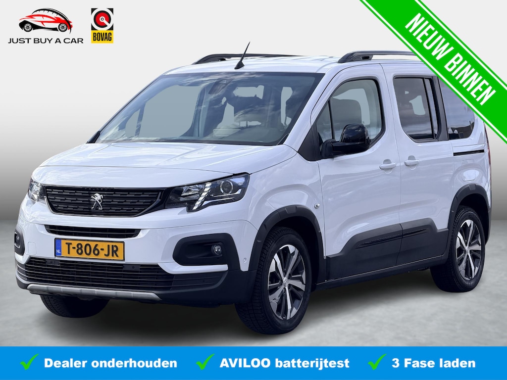 Peugeot e-Rifter EV GT Line 50 kWh SoH 92,7 / dealeronderhouden / Trekhaak / GT-Line-pakket / Comfort-pakket / City-pakket / Stoelverwarming / Camera /